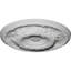 Médaillon de plafond Endurathane Raymond, P 18 1/8 po x P 3 5/8 po x P 1 1/8 po (convient aux auvents jusqu'à 5 1/8 po), fini blanc perle peint à la main-28585232
