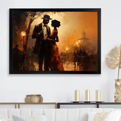 Harlem Renaissance Romantic Rendezvous I - Harlem Renaissance Wall Art