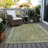 Machine Washable Indoor/Outdoor Xhevrie Sage Rug-997072227