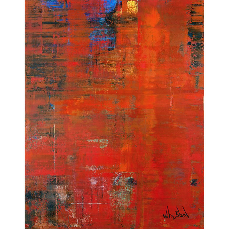 Superman - Artist Enhanced Canvas Print, 40" H x 30" W x 1.5" D, Wrapped Canvas