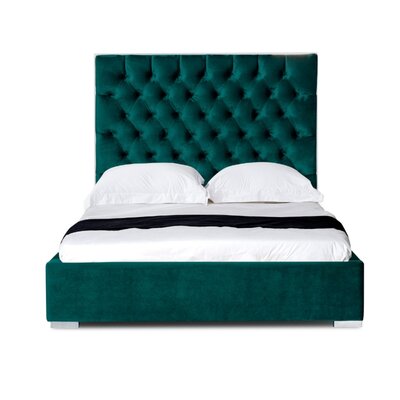 Queen Tufted Upholstered Platform Bed -  Everly Quinn, 3258831208A14E9CA204C6C5AC3C9020
