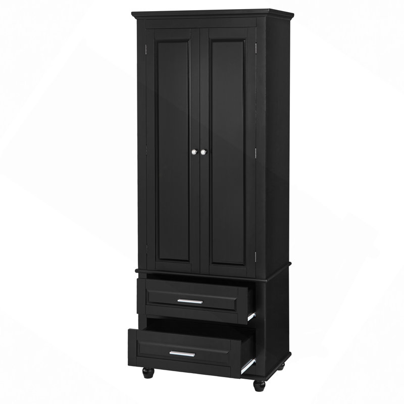 Armoire de rangement avec deux tiroirs pour salle de bain / bureau