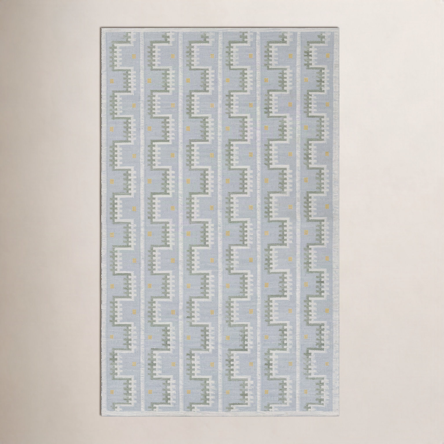 Freya Hand-Woven Geometric Wool Rug, Rectangle 9' x 12'