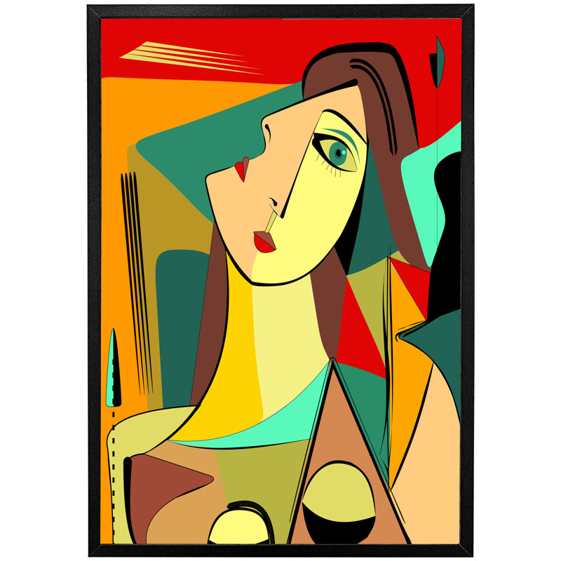 Arvo Single Picture Frame Print, Black Framed, 114cm H x 76cm W x 4cm D