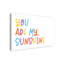 Macalester Text & Numbers Canvas Art-2107558971-2107558969