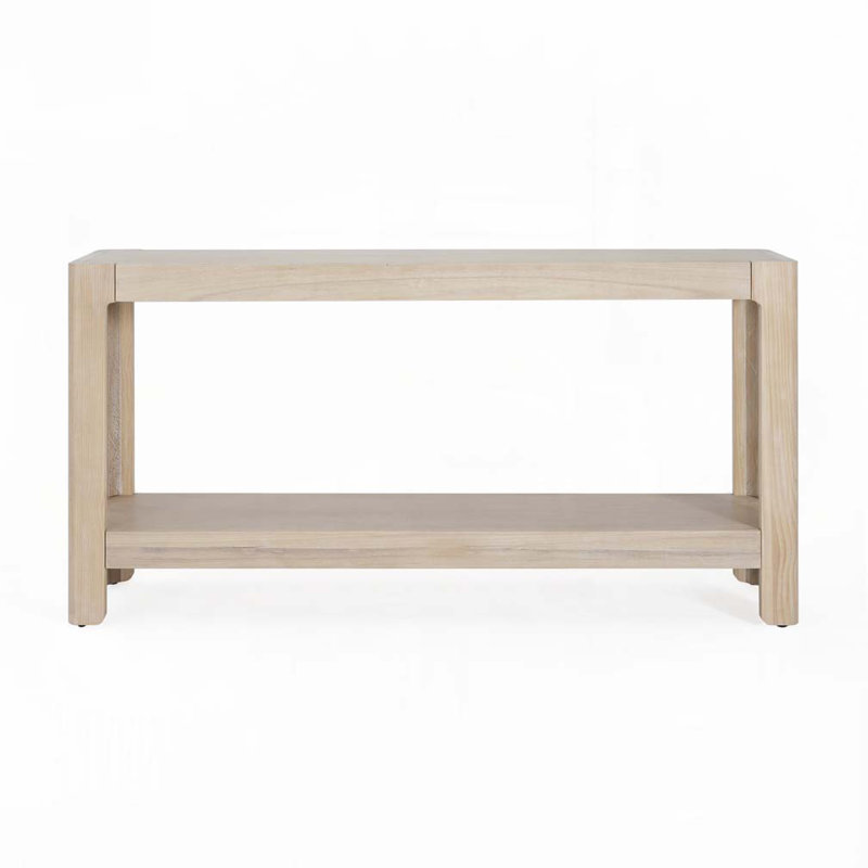 Console Mirod Modern Farmhouse, Naturel