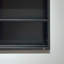 Armoire à pharmacie 26 po x 30 po à fixation murale ou encastrée en métal noir avec miroir