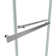Spezia 68.6'' W 76'' H Semi-Frameless Rectangle Reversible Shower Enclosure