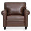 Canapé 1 place confortable et élégant avec coussin amovible et décoration élégante, idéal pour divers décors-1378024418