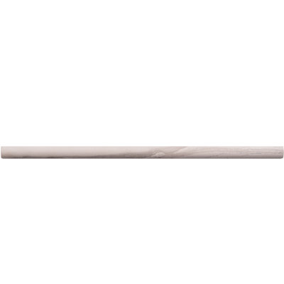 Santorini 0.5" x 12" Honed Marble Pencil Tile