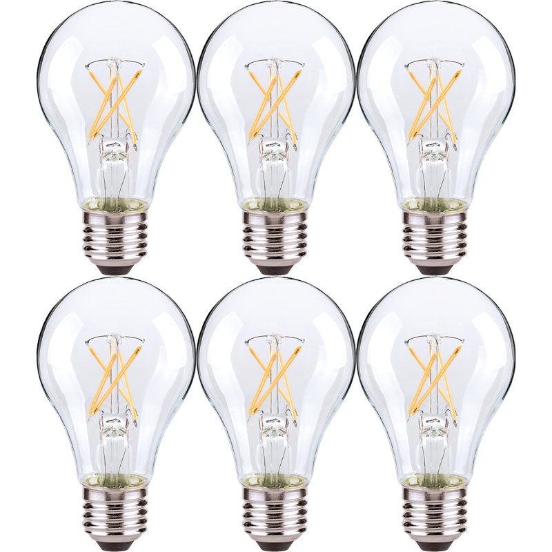 7 Watt (60 Watt Equivalent), A19 LED, Dimmable Light Bulb, E26/Medium (Standard) Base