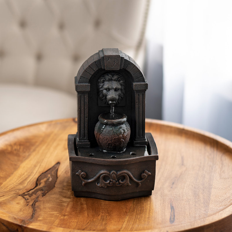 Fontaine d'eau de table - Tête de lion classique