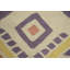 Tapis géométrique kilim carré 8 x 8