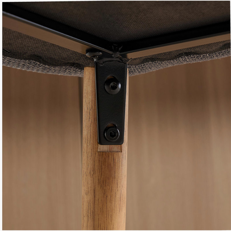 Ensemble de 2 tabourets de bar Modern, Gris