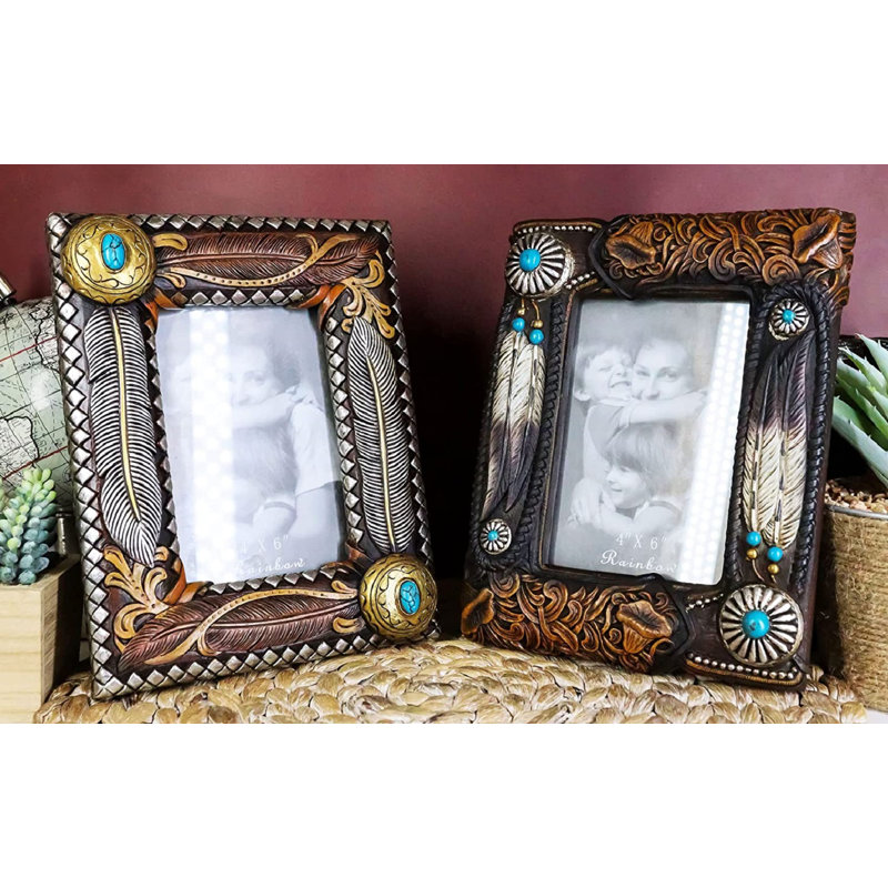 Feune Brown Matte Picture Frame - Set of 2