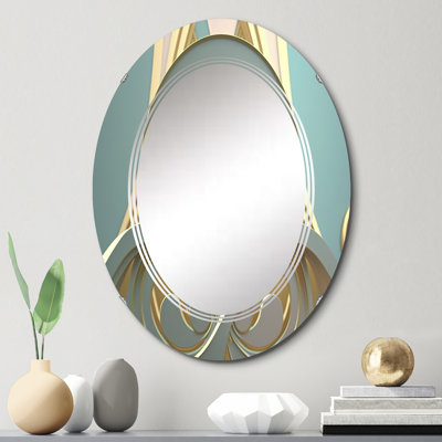 Wardie - Miroir mural moderne ovale