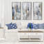 «Bay City Reflection» par Nan - impression sur toile flottante 3 pièces-87730749