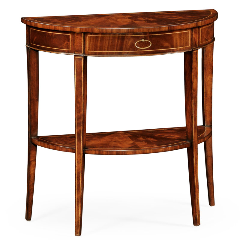 Clean & Classic 32'' W Solid Wood Console Table