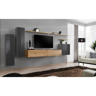 Brimine Unfinished Floating Entertainment Centre for TVs up to 60"