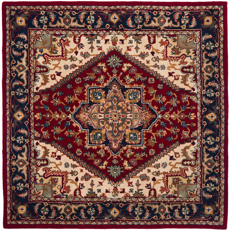 Balthrop Hand Tufted Wool Oriental Rug