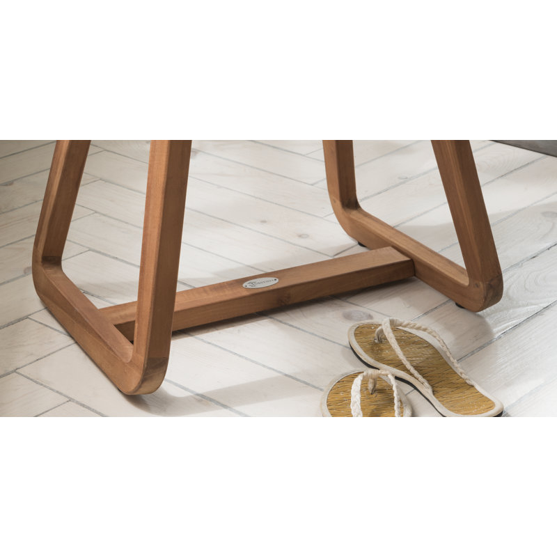 Alvan Solid Wood Accent Stool