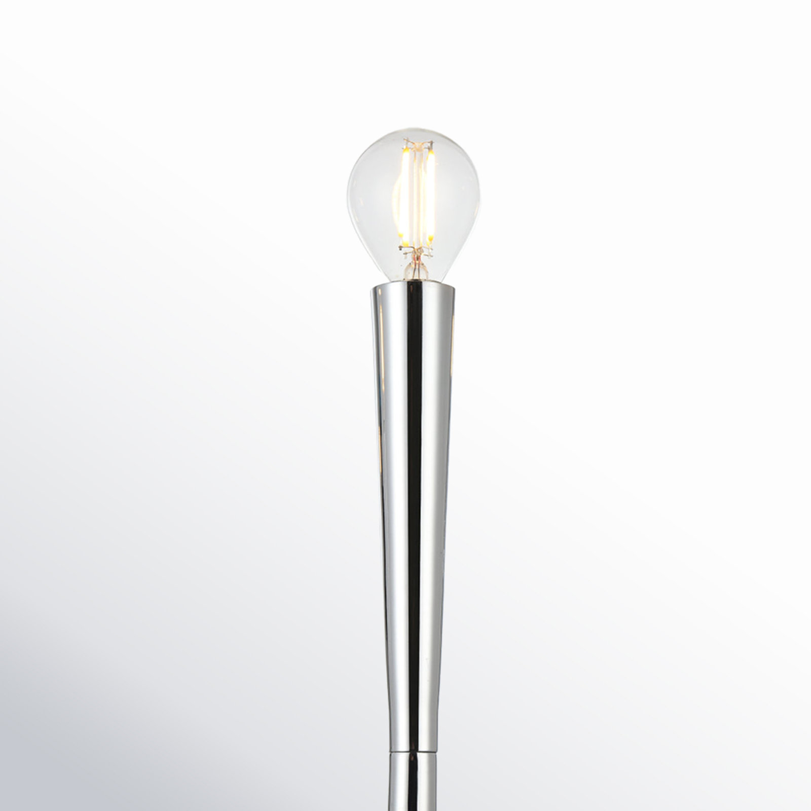 Catalena 6-Light Chandelier, 23" H x 30" W x 30" D, Chrome