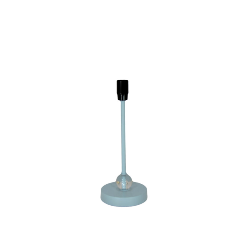 Accent Lamp Base, Clear, Blue