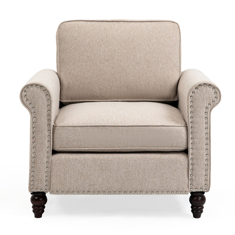 Chaise d'appoint Modern Living P 23,31 po, H 31,21 po, L 46,49 lb