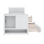 Lit de jour simple avec couchette et tiroirs-774610264