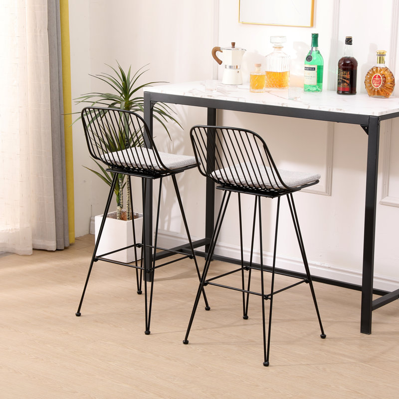 Ensemble de 2 tabourets de bar Fuente