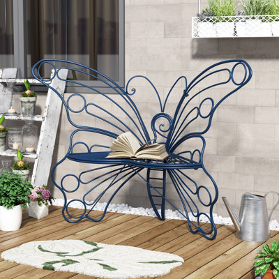 Borgus Metal Outdoor Lounge Chair