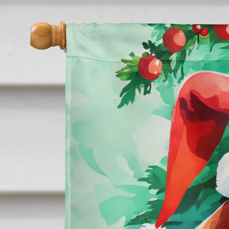 Double Sided Polyester Christmas, 40'' H x 28'' W