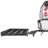 Silver Spring Hitch Scooter Carrier Class III IV and Adjustable Adapter
