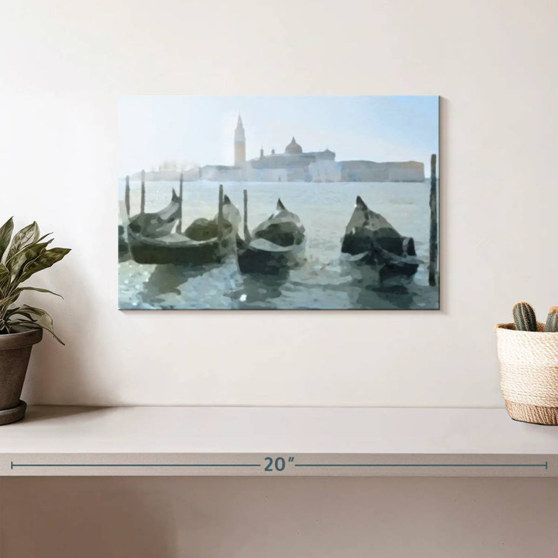 Ravi Venice Study, 8" H x 12" W