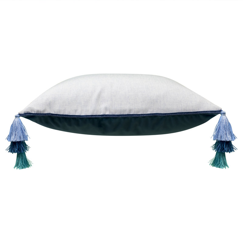Coussin Edie, Bleu sarcelle