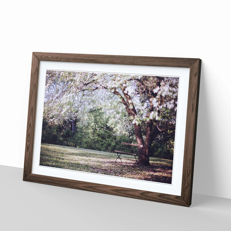 Single Picture Frame Print, Walnut