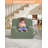 Kids Sofa Chair, Sherpa Convertible Toddler Couch with Washable Cover, Crown Design Comfy Children's Reading Chair, Fold Out Sofa Bed for Playroom, Nursery-1457817660