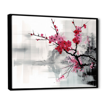 Asian Art Sumi Lake II - Asian Art Canvas Art