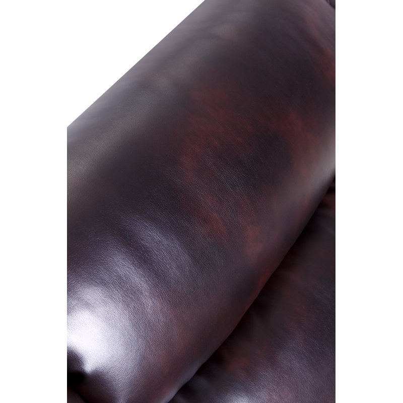 Canapé brun simple en tissu de caoutchouc