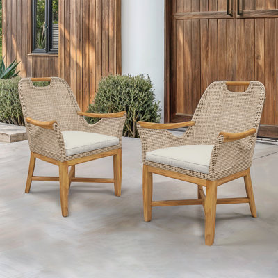 Sophiarose Teak Outdoor Dining Chair 