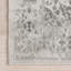 Tapis de couloir à motif de médaillon pour le salon, la chambre à coucher, la salle à manger, le vestibule, le couloir ou la cuisine Almirka, ivoire / gris-30192738