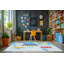 Tapis bleu Trym-537403538