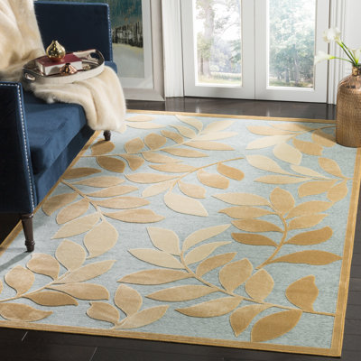 Tapis floral Martha Stewart Performance