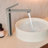 Single Hole Vessel Bathroom Faucet, Single Handle Vessel Bathroom Sink Faucet with Drain Assembly-125423819