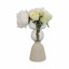  Vase cylindrique neutre ivoire Omix