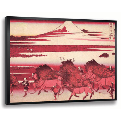 " Japanese Oxen " by Katsushika Hokusai