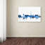 « dublin ireland horizon white », impression sur toile tendue-22539879