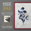 Reproduction encadrée Wild Indigo I-Premium - prêt à être accroché - aucun clou requis - aucun clou requis-853713833-853713834