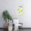 Lemon Tree Bloom Abstract Lemon Tree Flower Fruit Wall Art Print by Annick - Wrapped Canvas Print-1548470852