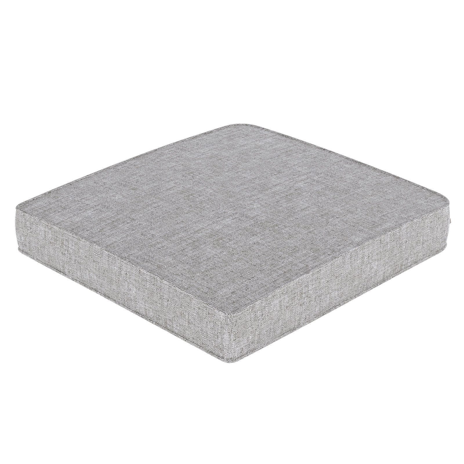 Amala Sunbrella® Outdoor Dining Seat Cushion, Canvas Granite Sunbrella® Canvas